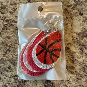 Basketball Earrings